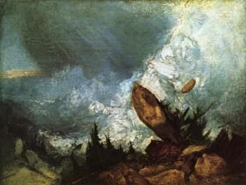 約瑟夫 瑪羅德 威廉 透納 The Fall of an Avalanche in the Grisons 約瑟夫 瑪羅德 威廉 透納 The Fall of an Avalanche in the Grisons